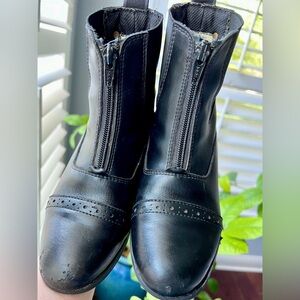 Girls Equestrian Riding Boots Size 1